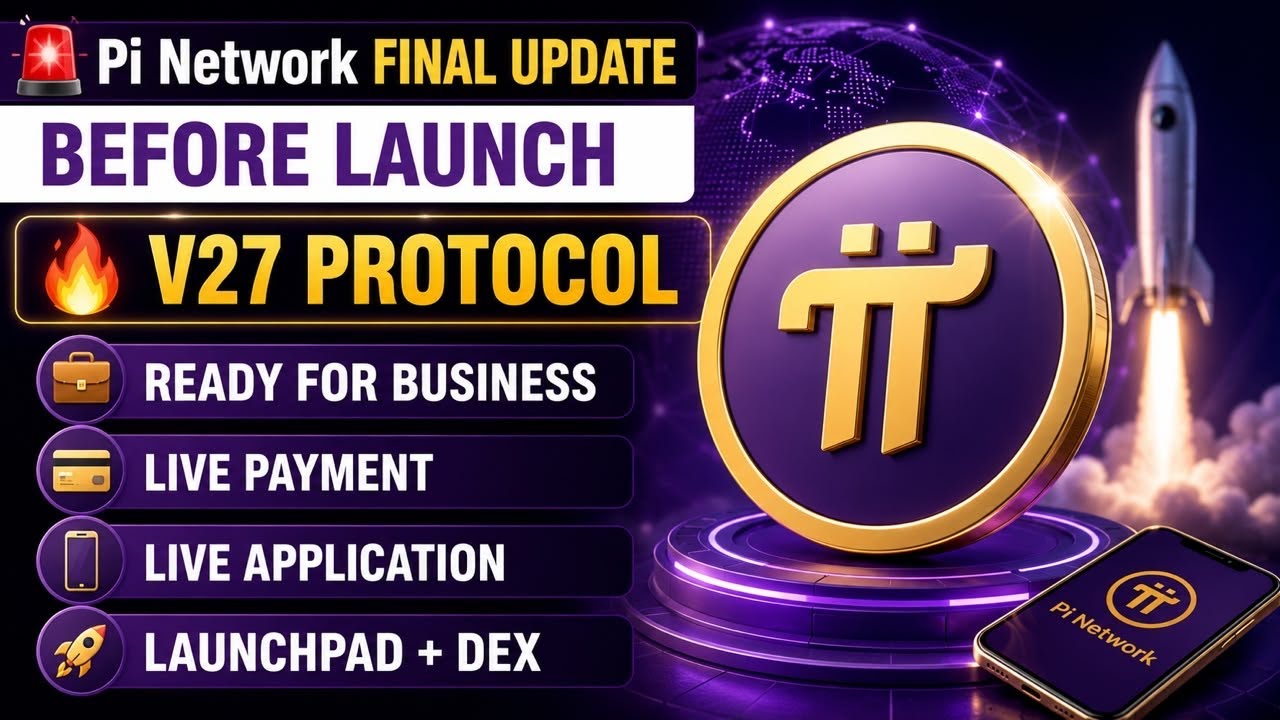 🔥Pi Network FINAL UPDATE 😱 Protocol V27 के बाद Launch Confirm? | Ready For Business, Launchpad & DEX