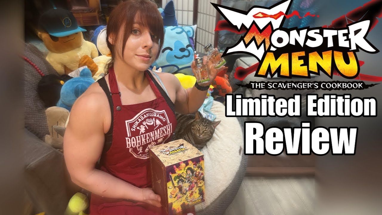 Unboxing with Cats! Monster Menu Scavenger's Cookbook Limited Edition for PS5 @NISAmerica​