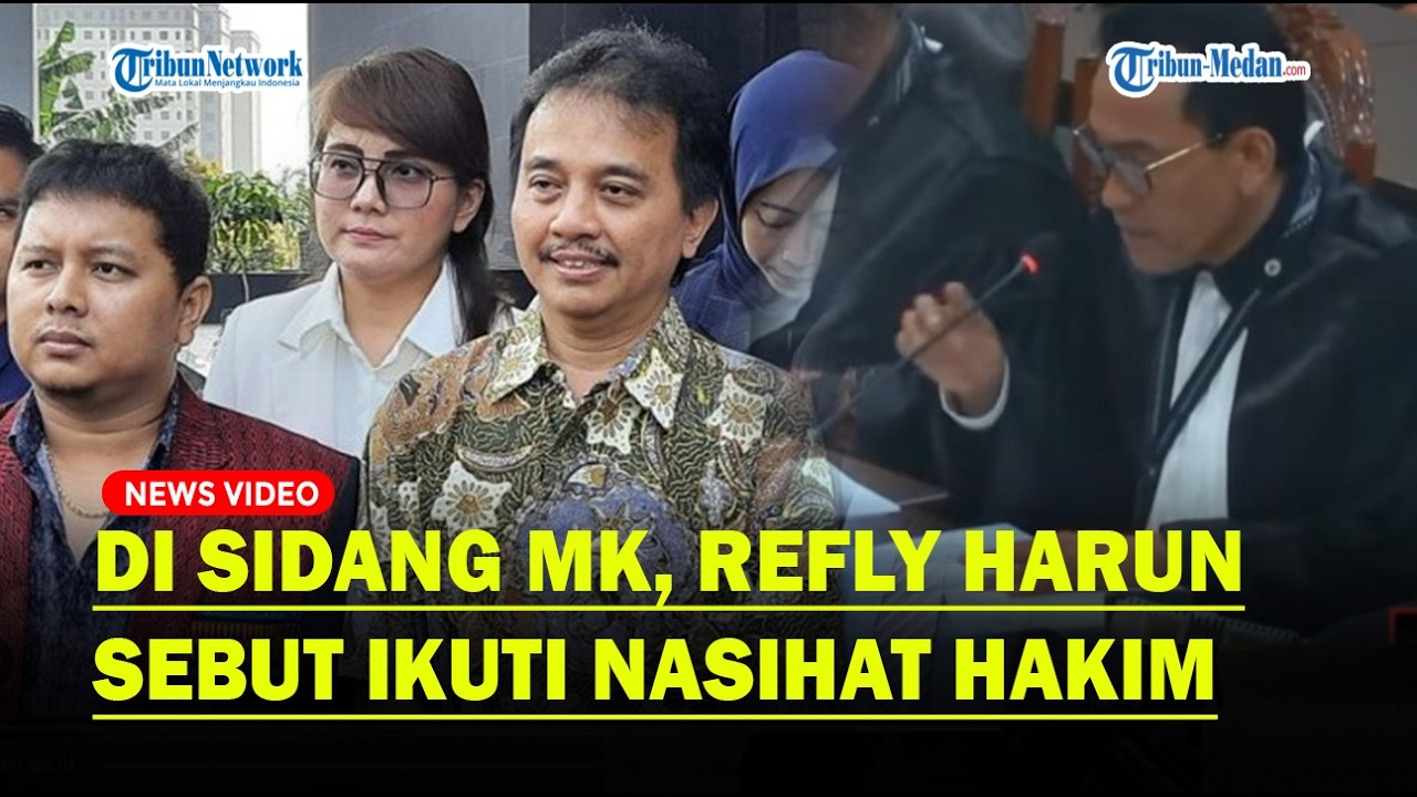 REFLY HARUN Beber Poin Perubahan Gugatan Roy cs di Kasus Ijazah Jokowi