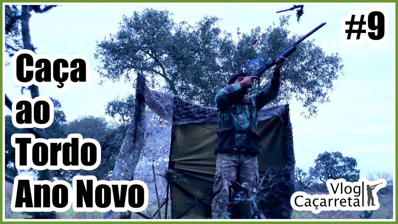 Caça ao Tordo 25-26 |  Vlog Caçarreta #09 | Ano Novo! | 01/01/2026