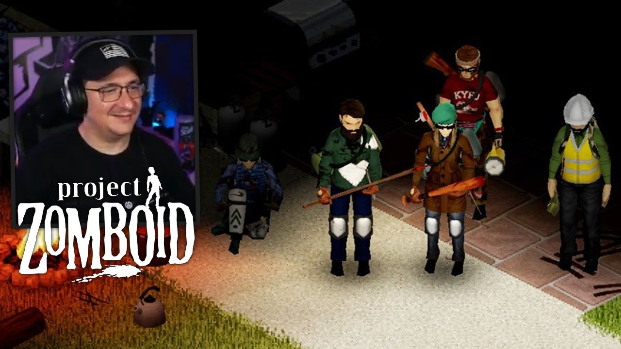PROJECT ZOMBOID con BIN3R, WERO, DELT4 y BECARIOS #1