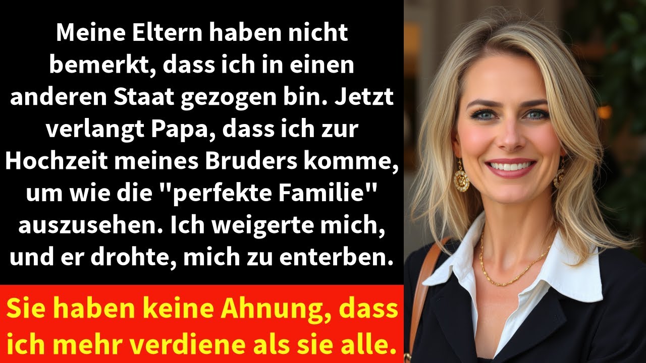 Meine Eltern haben nicht bemerkt, dass ich in einen anderen Staat gezogen bin. Jetzt verlangt Papa,