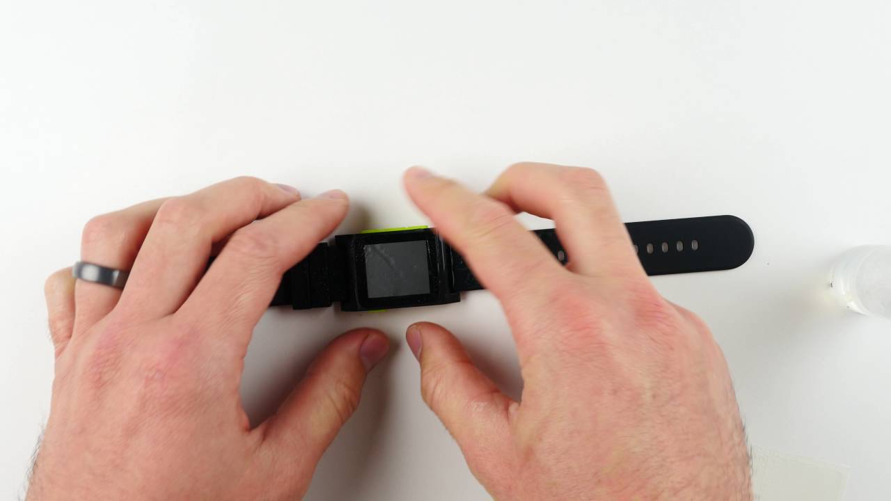 Pebble 2 Wet Install Screen Protector - GadgetWraps