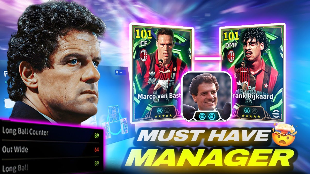 Fabio Capello 89 Long Ball Counter Manager WORTHY? - REVIEW & GAMEPLAY efootball 2026