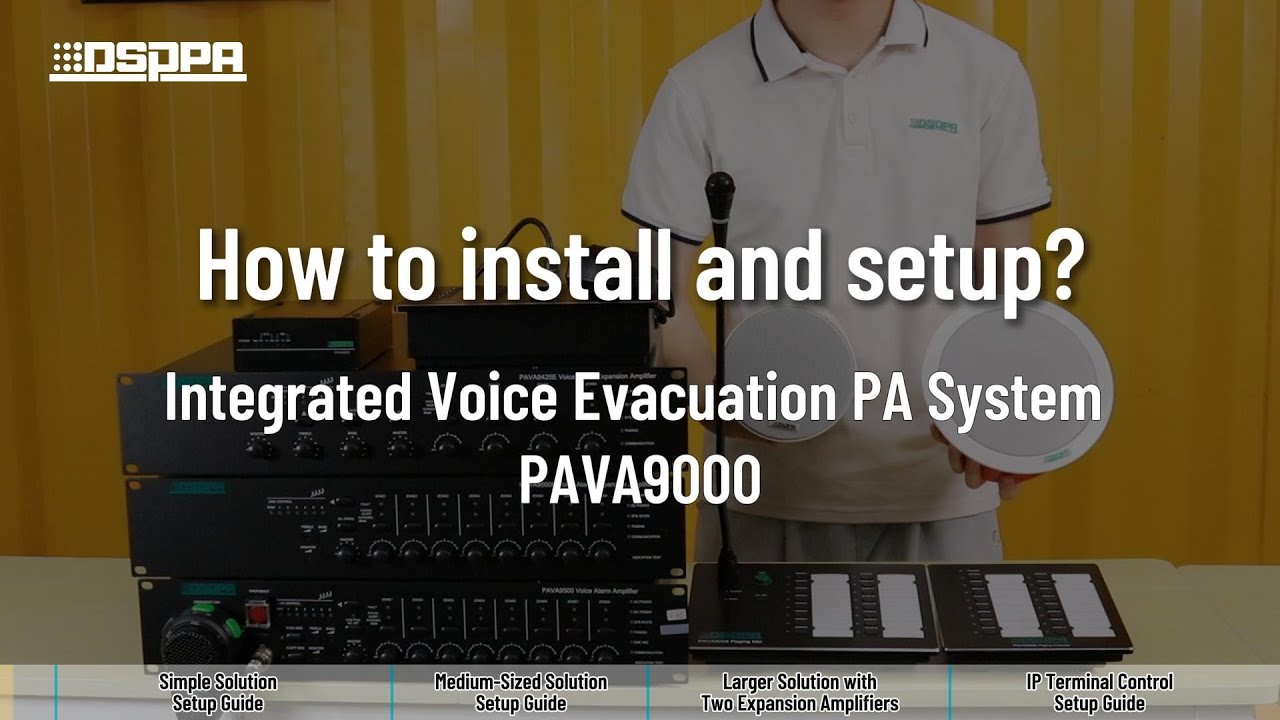 DSPPA | How to install and setup? PAVA9000 System