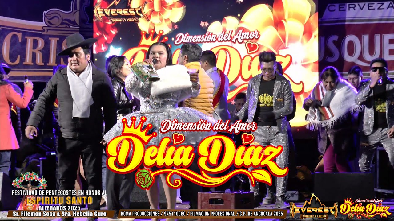 Delia Diaz en Vivo 2025 - Festividad en Honor al Espíritu Santo en Ancocala.
