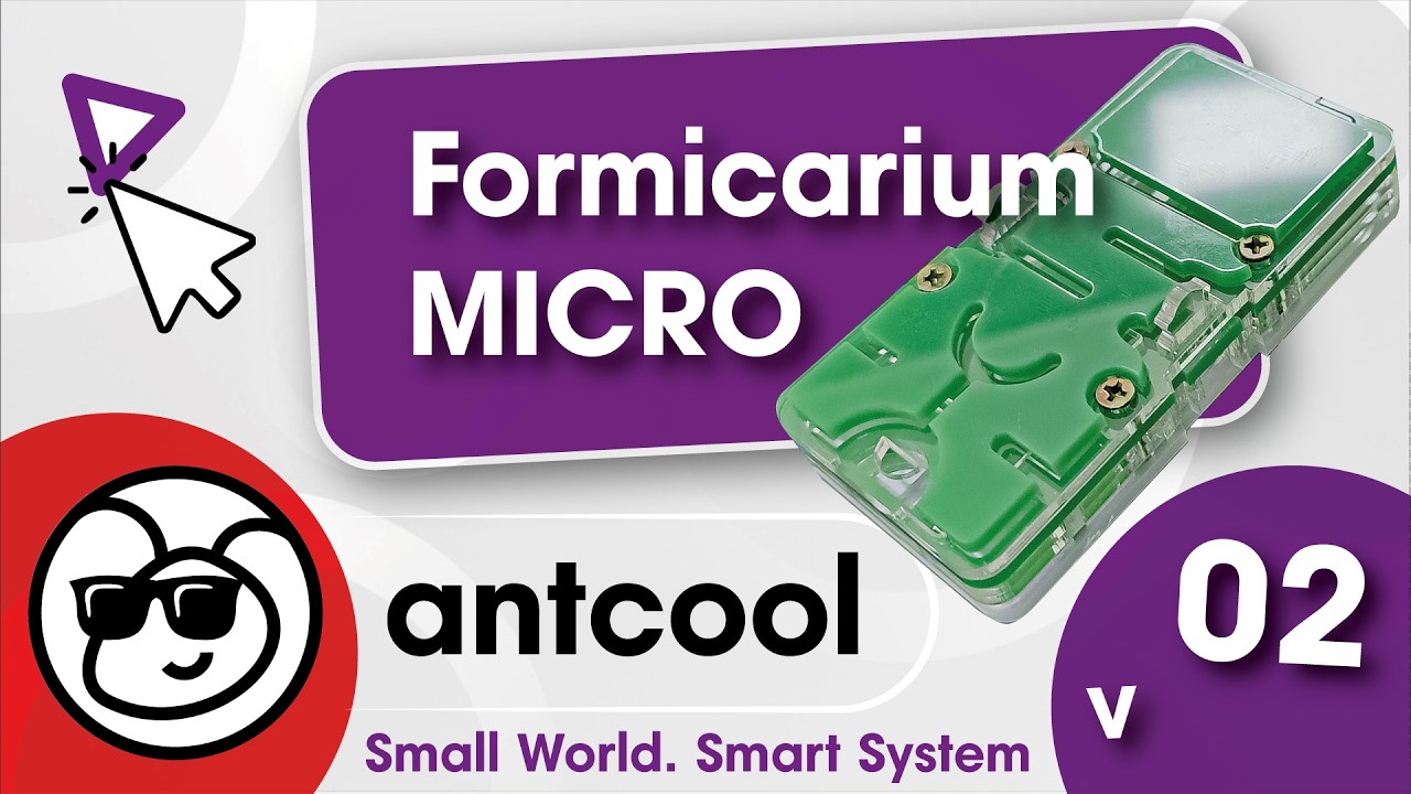 ANTCOOL MICRO Formicarium | Smart Start for a New Ant Colony
