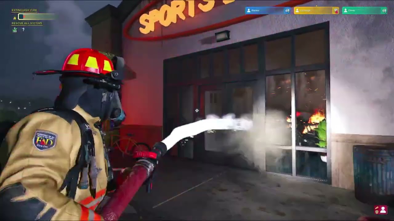 Firefighter sim IL speedrun of generic cafe WR