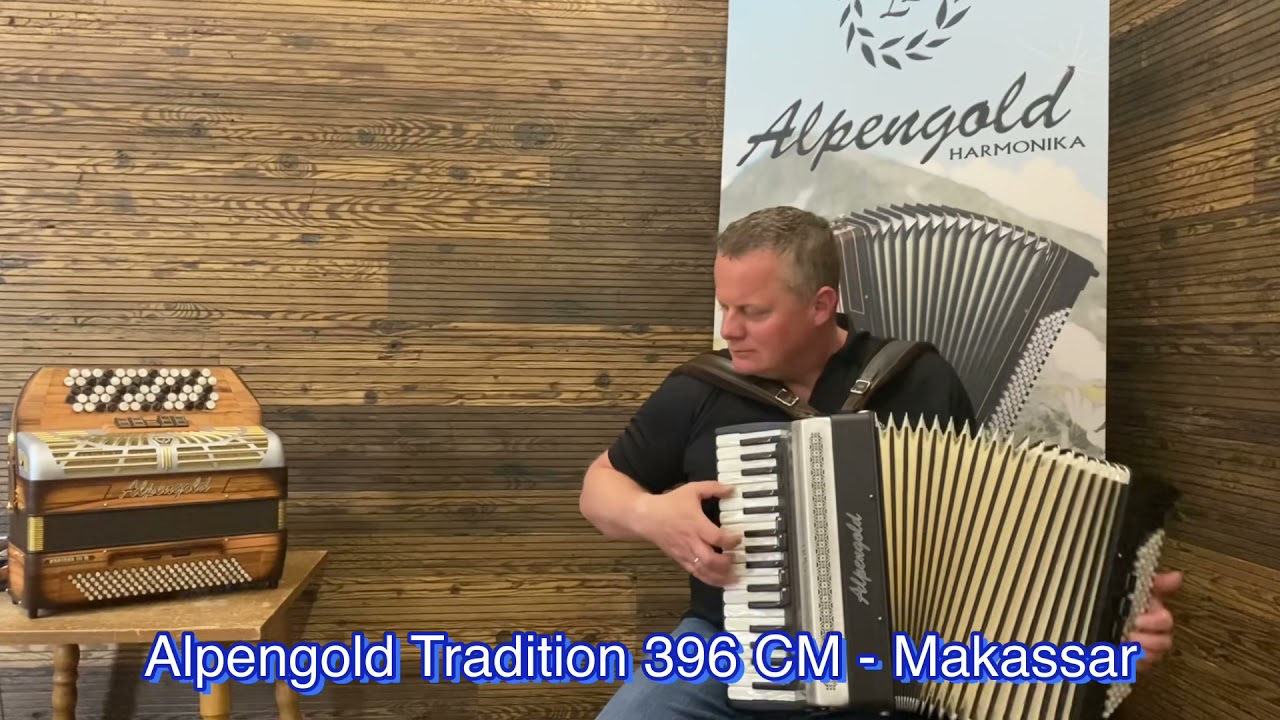 Alpengold Harmonikas - Tradition 396 CM - Makassar