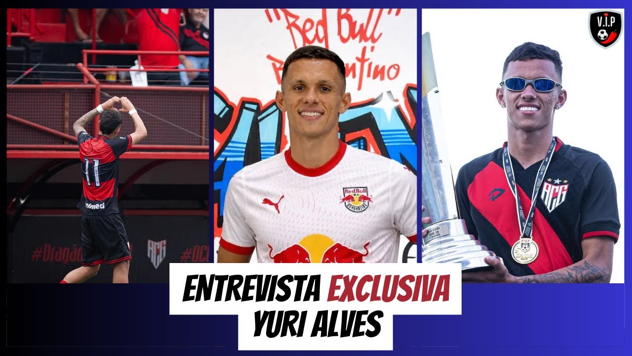 YURI ALVES: CAMPEÃO EM TODAS CATEGORIAS PELO ATLÉTICO-GO, ATACANTE É O NOVO REFORÇO DO RB BRAGANTINO