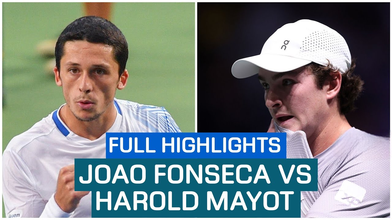 Joao Fonseca vs Harold Mayot | PURE POWER Tennis Highlights - Tennis Perfume 