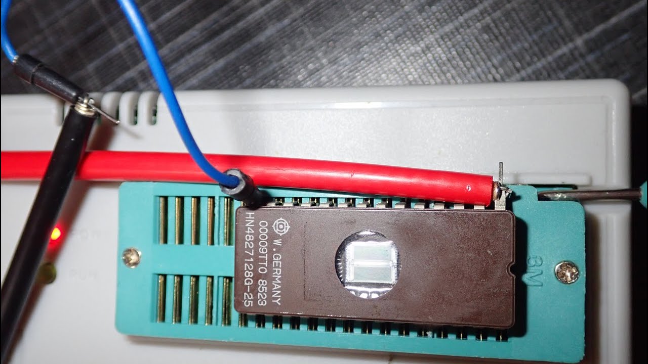 Как записать 21 В EPROM на TL866II+