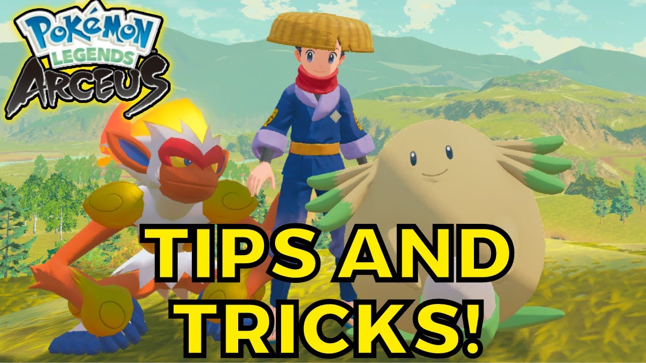 10+ Tips and Tricks for Starting Pokemon Legends Arceus!