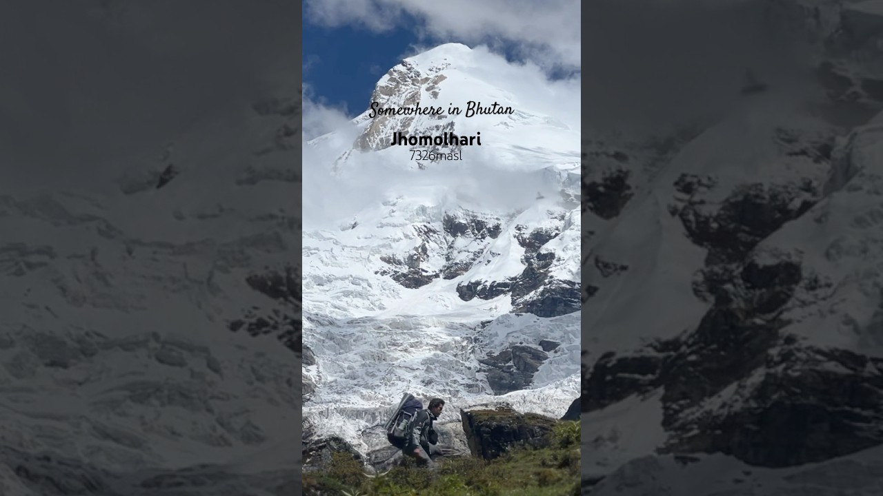 Jhomolhari #bhutan #hiking #himalayan #trekking #viral