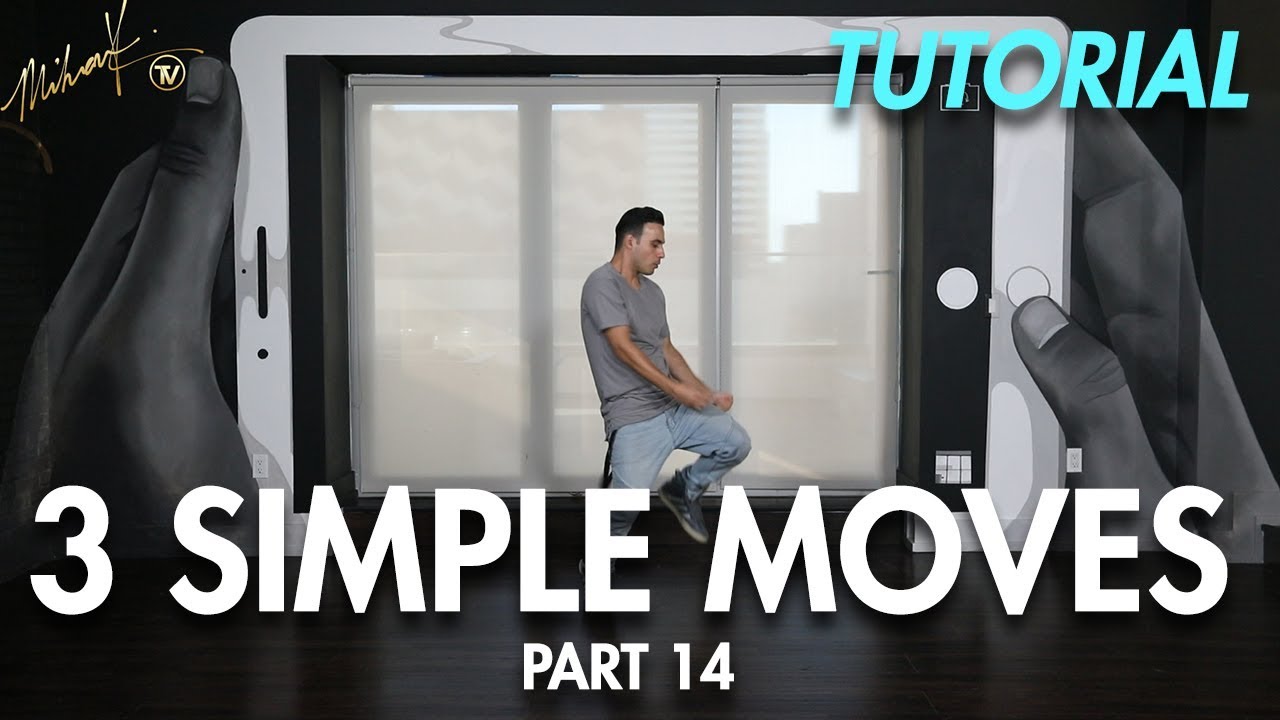 3 Simple Dance Moves for Beginners - Part 14 (Hip Hop Dance Moves Tutorial) | Mihran Kirakosian