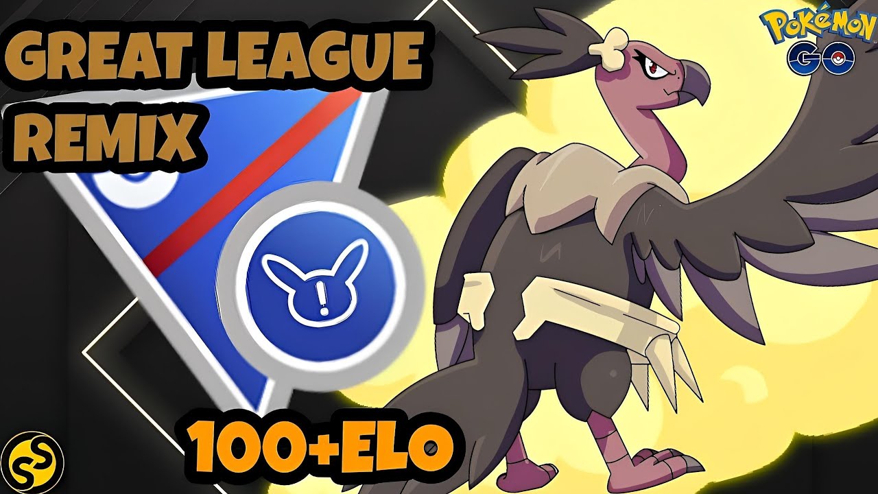 УДИВИТЕЛЬНАЯ команда Mandibuzz за Great League Remix - Pokémon GO Battle League!