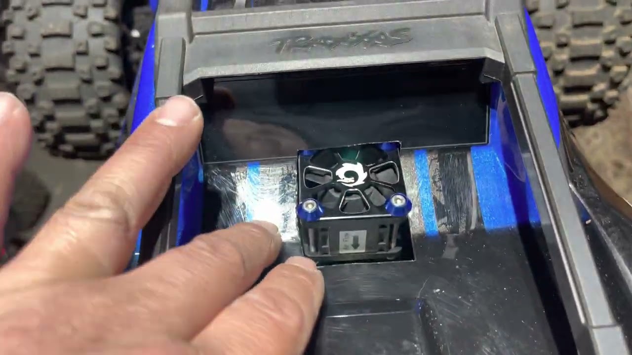 TRAXXAS Xrt custom turbo fans xlx2 1100kv 35_46 gearing