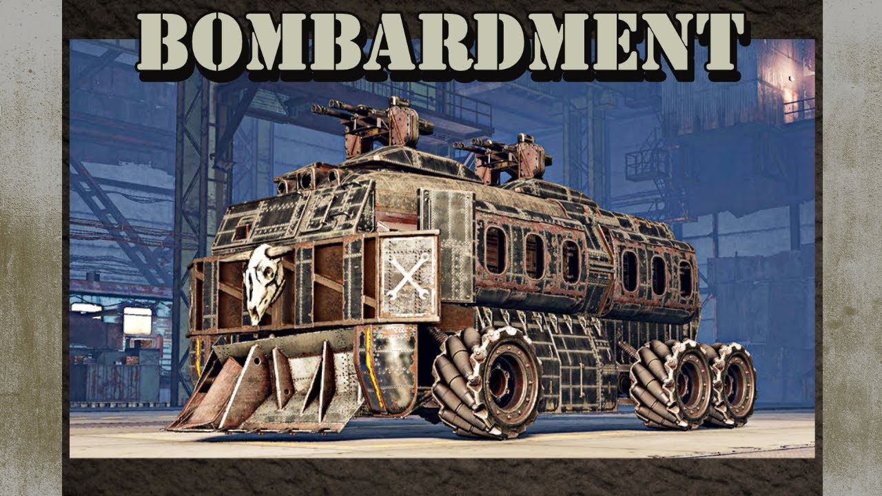 Crossout Build | PC Gameplay | Bombardment