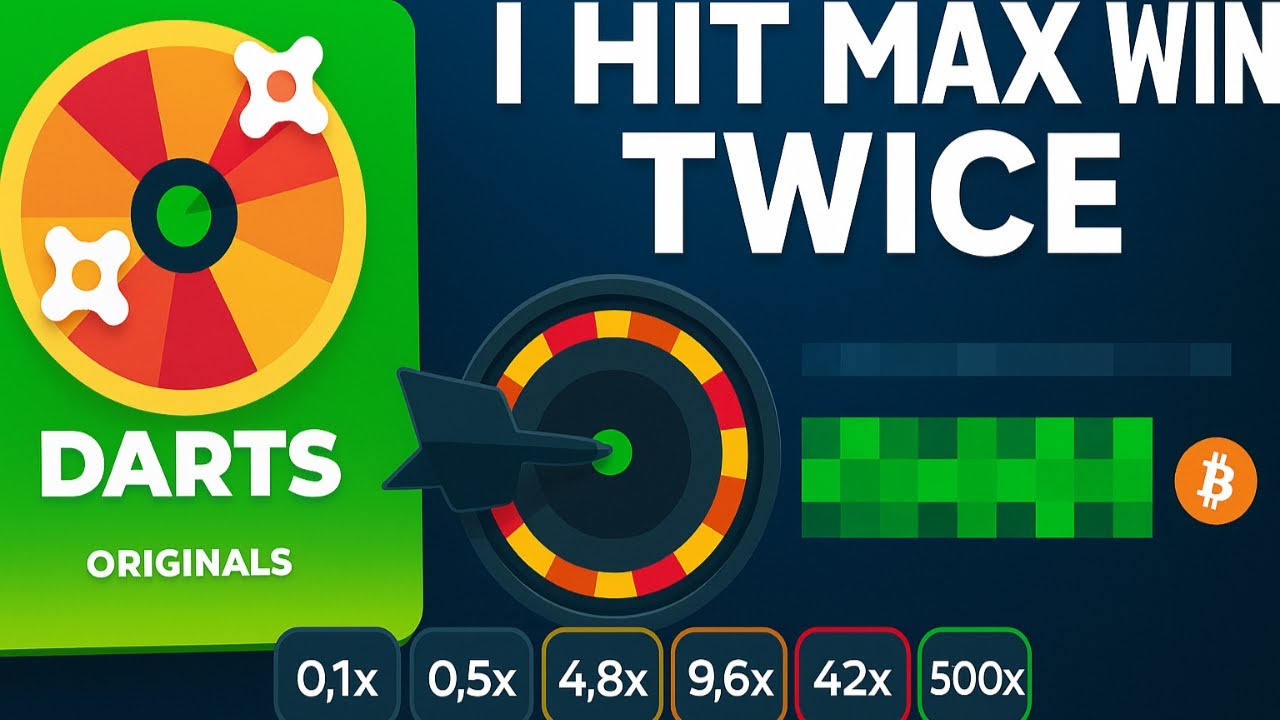 i hit *MAX WIN* on DARTS with DIFFERENT STRATEGIES (STAKE)