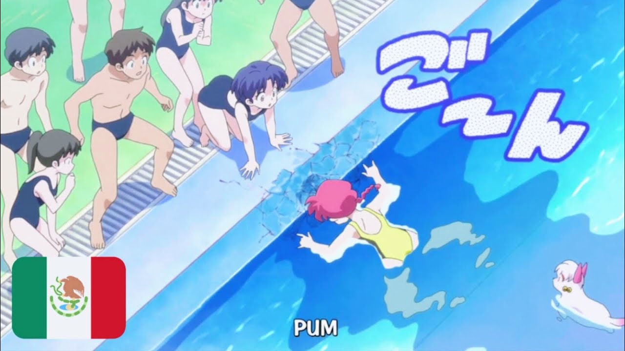 Ahhh, un gato en la...... piscina?? | Ranma 1/2 🇲🇽