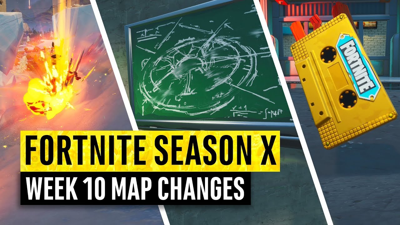 Fortnite | All Season X Map Updates and Hidden Secrets! WEEK 10