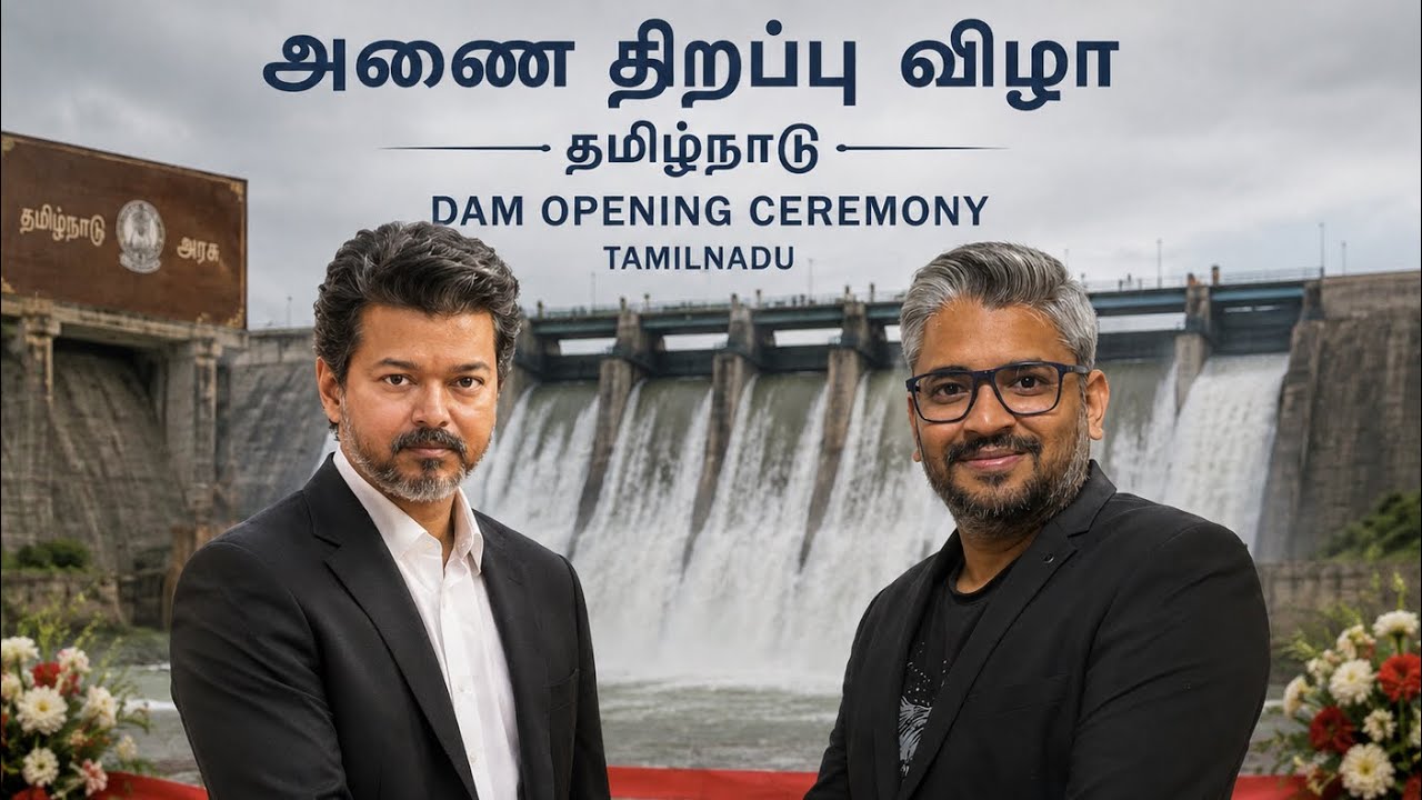 Cauvery River New Dam 🌊🌴 Update #cm #tvk #dam #cauveryriver #vijay #karur #shorts #viral #trending 