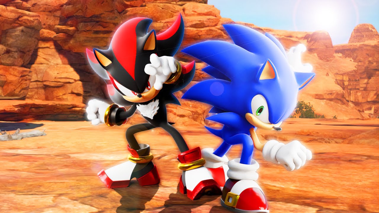 Sonic VS Shadow But It's Dragon Ball?!