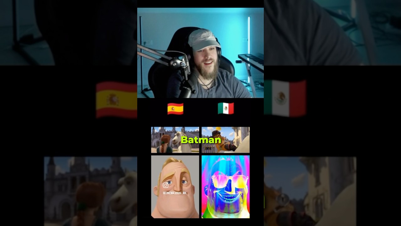 Doblaje Espa&ntilde;ol vs Latino🗣️ #carola #reddit #humor #doblaje #espa&ntilde;ol #latino #parati #shrek #cine