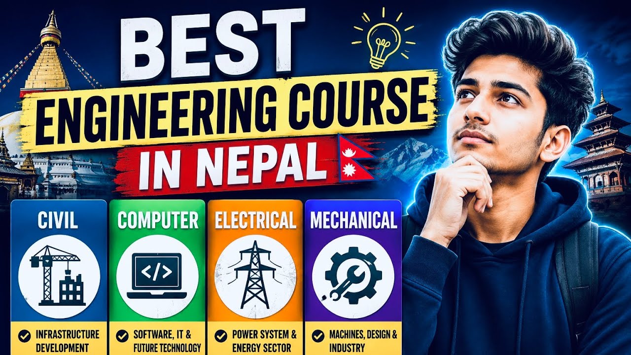 Best Engineering Course in Nepal | Which Engineering Course is Best ? Engineering After +2 