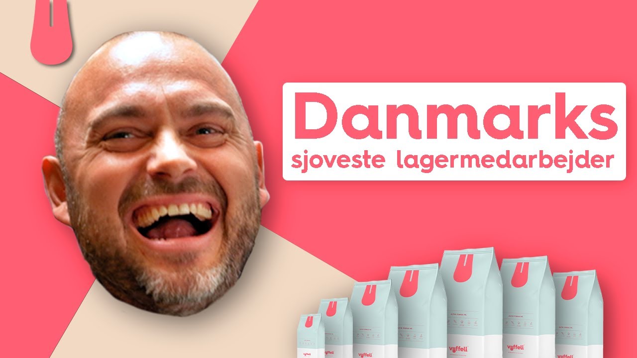 Mød Danmarks sjoveste lagermedarbejder! Kim fra Vuffeli