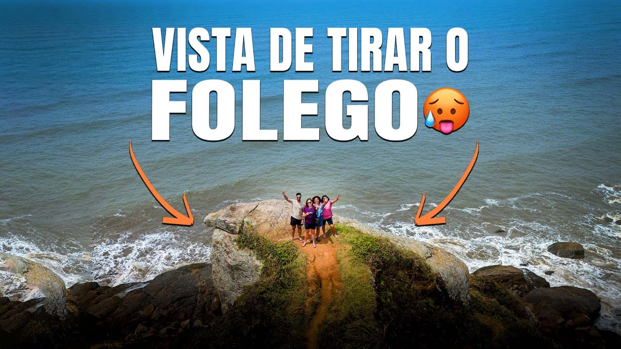 Vista SURREAL no Litoral de SP | Morro do Paranambuco - Itanha&eacute;m
