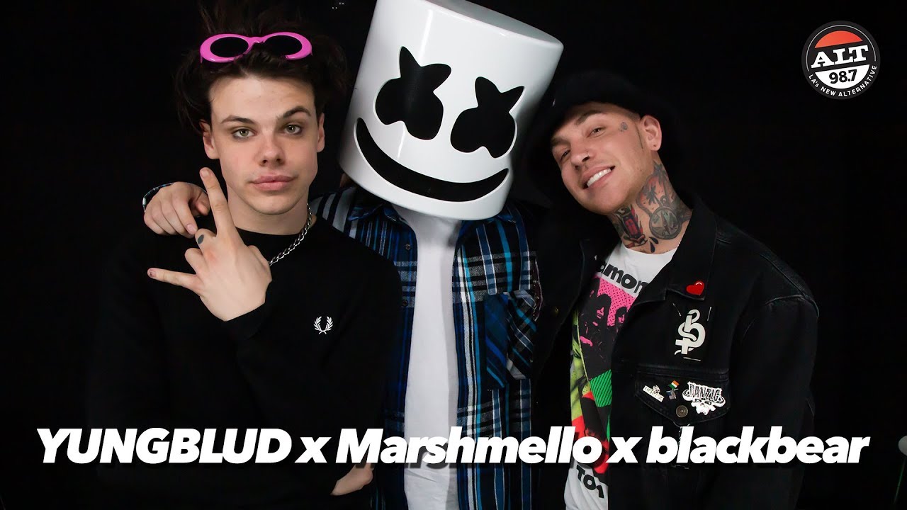 Marshmello x YUNGBLUD x blackbear Talk Tongue Tied, How The Collaboration Came About & More