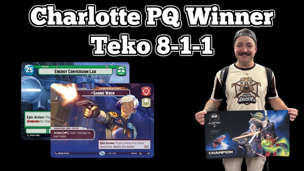 How I Won a Planetary Qualifier with Sabine ECL – Deck Tech & Meta Breakdown