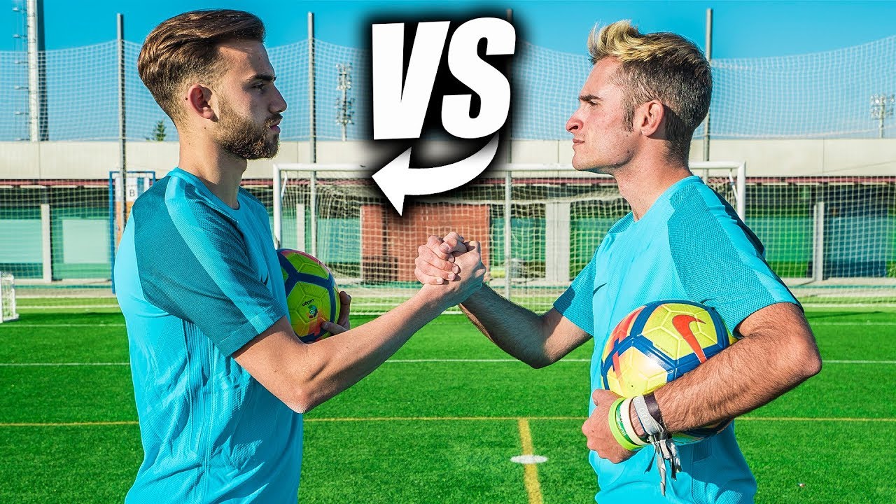 BORJA MAYORAL VS DELANTERO09 - Retos de Fútbol