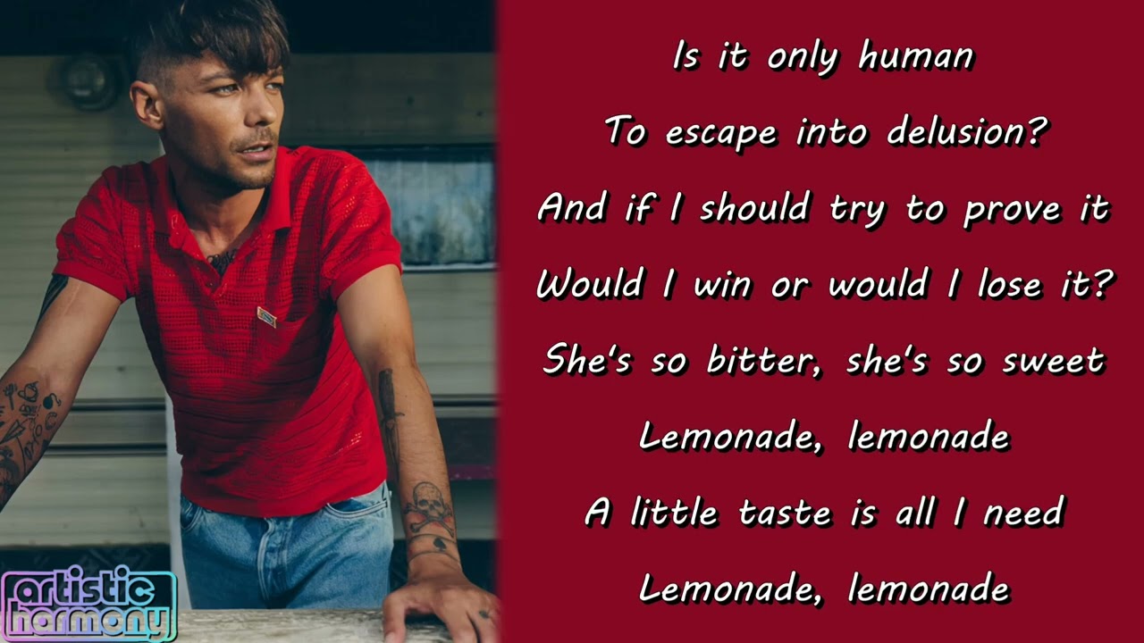 Louis Tomlinson - Lemonade (Lyrics)