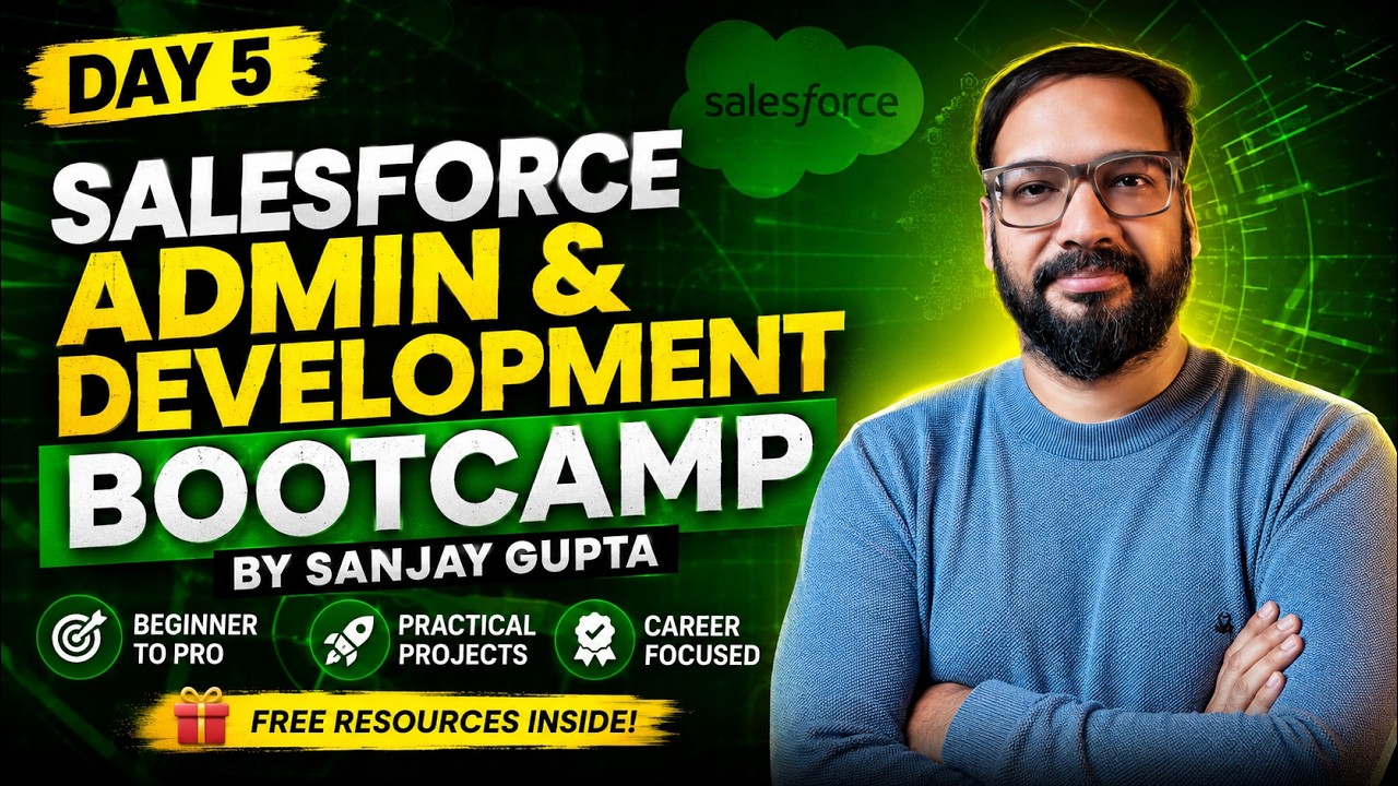 Day 5 | Salesforce Bootcamp 2023 | Lookup & Master-Detail Field | Rollup Summary | Junction Object