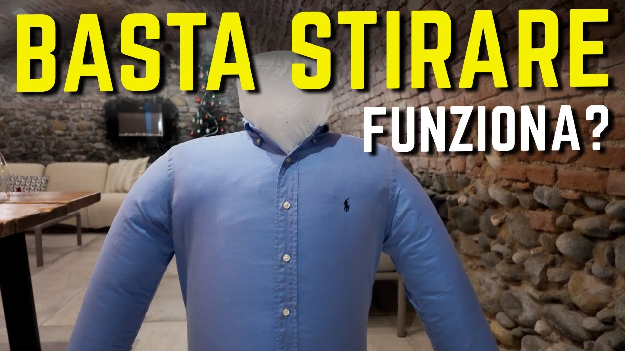 STIRA CAMICIE e PANTALONI DA SOLO e IO Riposo ! Ma funziona ?