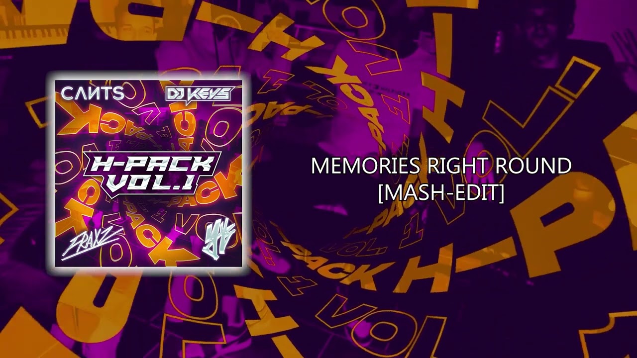 David Guetta, Flo Rida, Ke$ha , WeDamnz - Memories Right Round (RUSHMORE Mash-Edit)