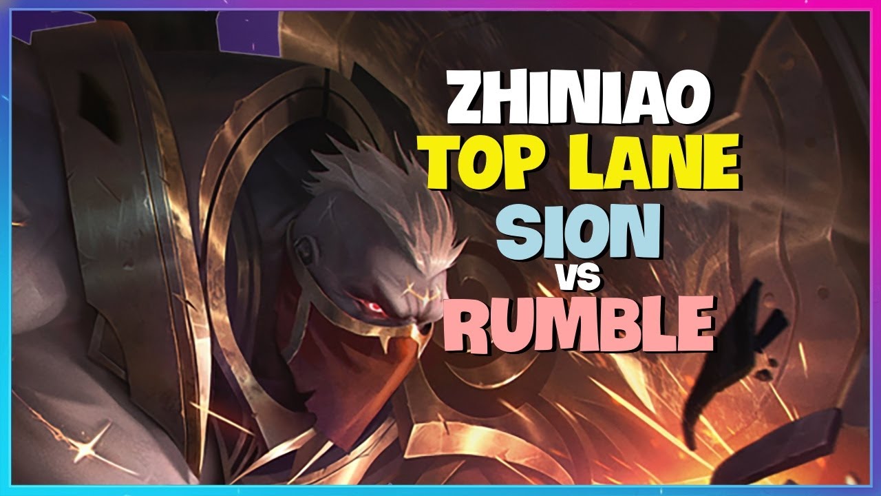 Rank 1 Singed Main ZhiNiao Shows Challenger Sion Macro and Teamfight Execution Engsub