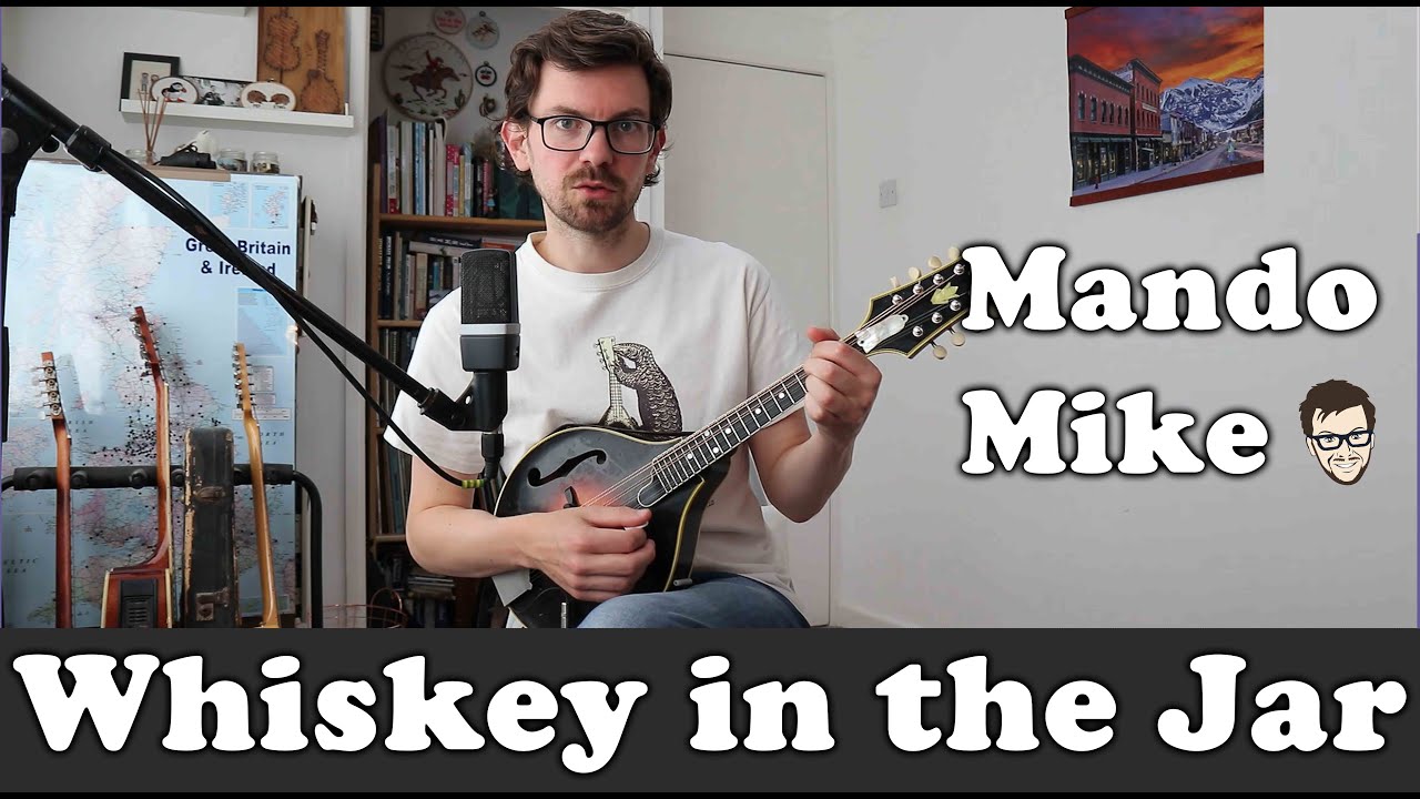 Whiskey in the Jar - Melody & Chords - Mandolin Lesson (Beginner & Intermediate)