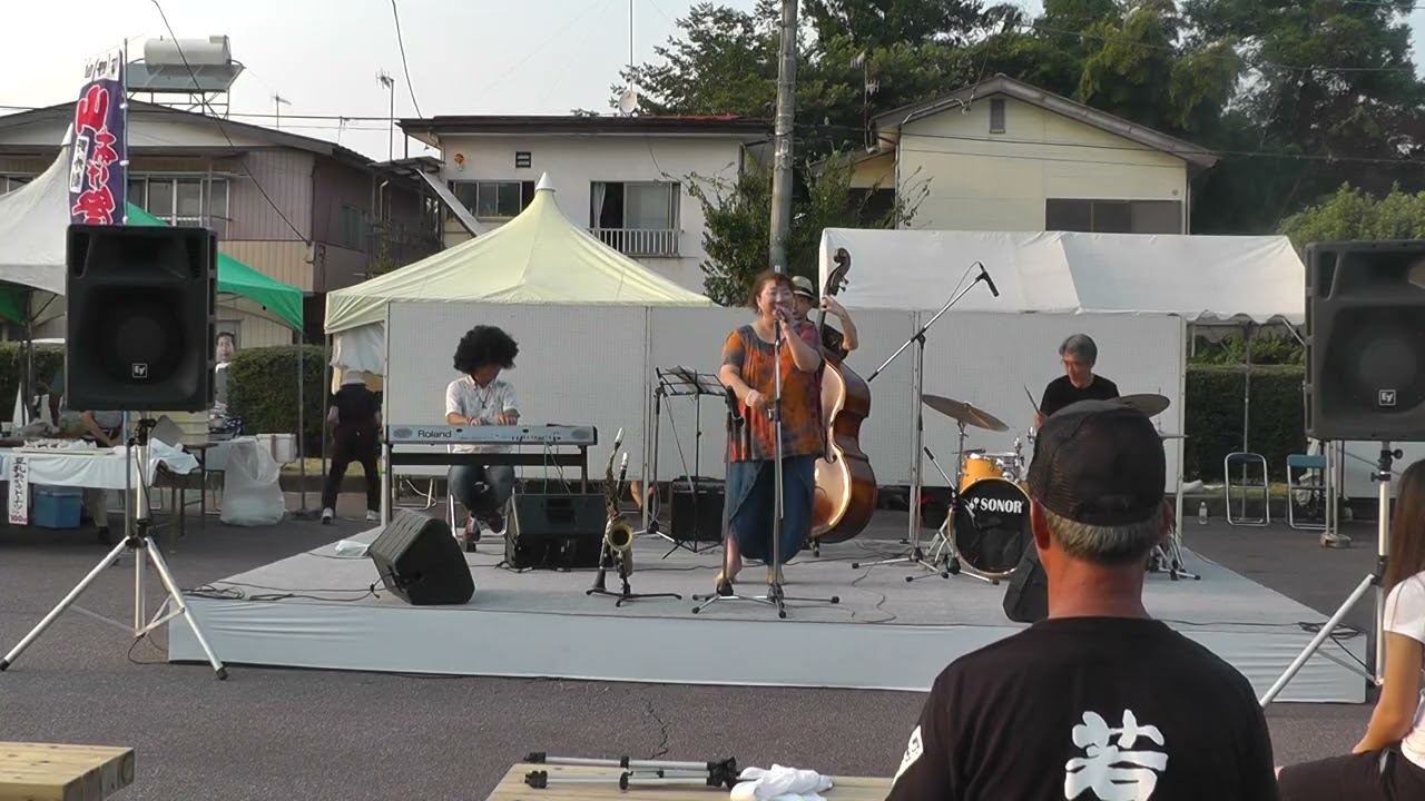 烏山やまあげ祭り出演会田、野中、柿崎