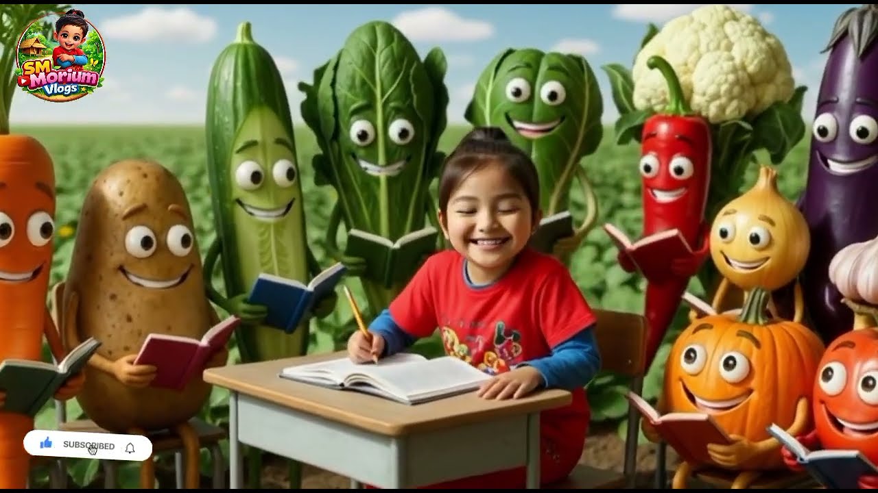 লাউ ভাইয়া ও ছোট্ট খুকির জাদুকরী🥒, 👧, পাঠশালা। Bangla Cartoon Story। SM Morium Vlogs। Kids Cartoon