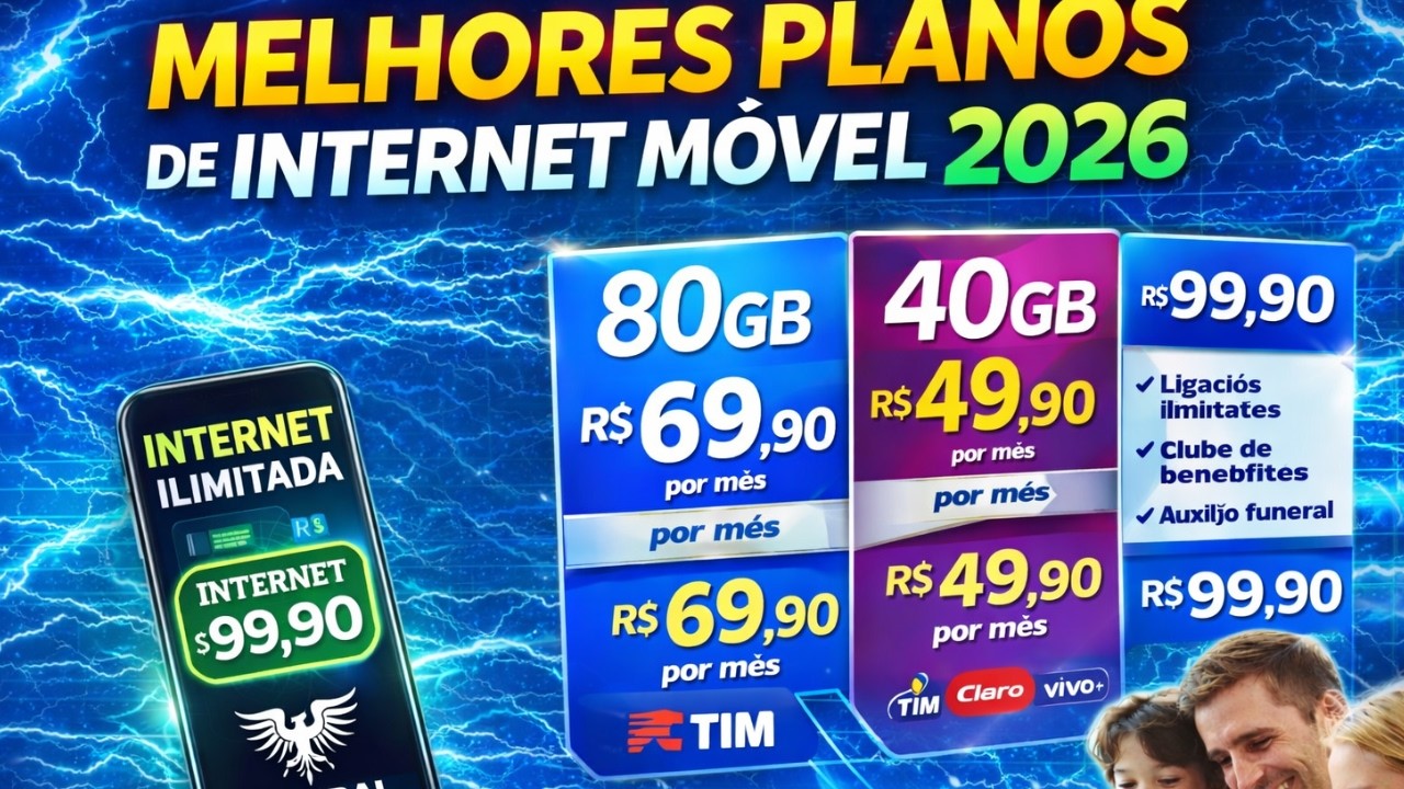 melhores planos de internet móvel do brasil