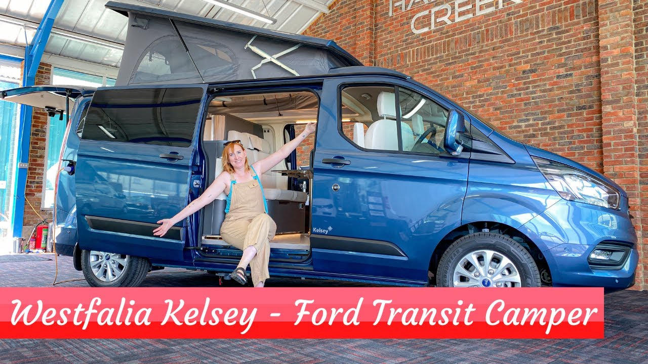 WESTFALIA CONVERTED A FORD TRANSIT - Our KELSEY CAMPER VAN TOUR!
