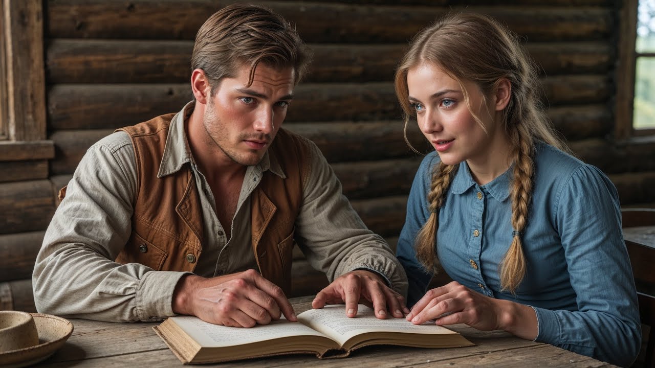 She Taught the Cowboy's Children to Read, Never Knowing She Was Teaching Him to Love Again