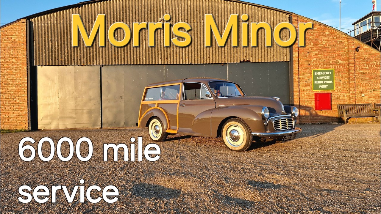 Morris Minor 6000 mile service