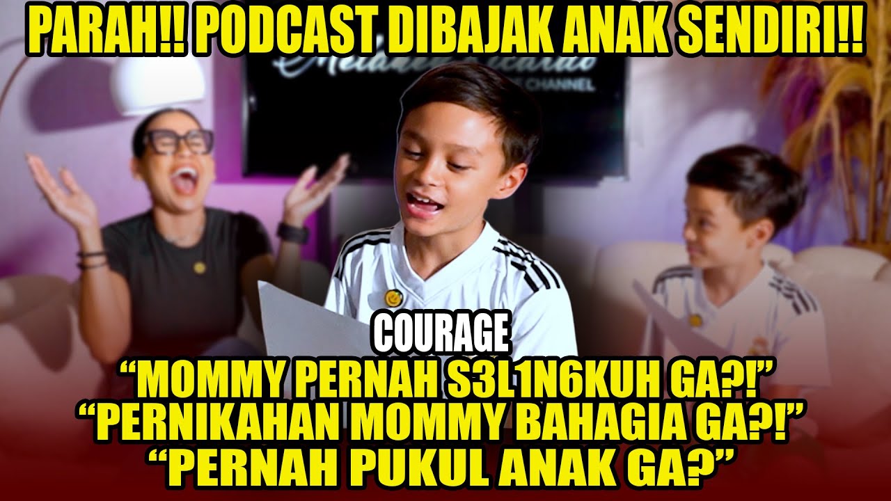 KEBONGKAR SEMUA RAHASIA! PODCAST DIBAJAK ANAK😫😂