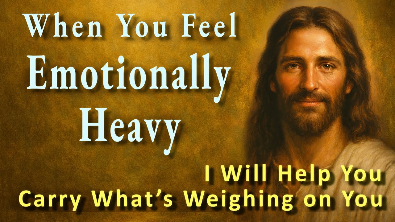 When You Feel Emotionally Heavy — I Will Help You Carry What’s Weighing on You