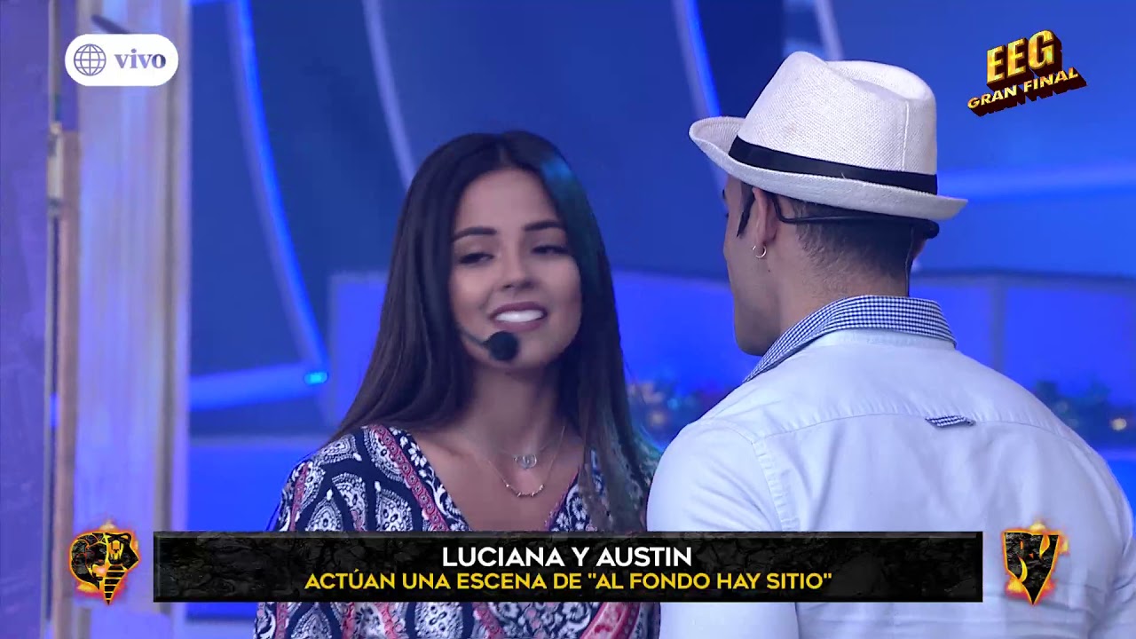 ¿Luciana Fuster y Austin Palao se besaron en reto de actuación?