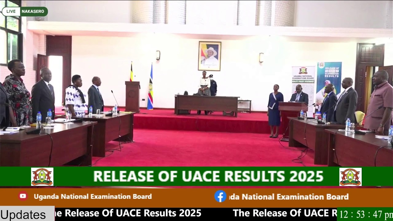 RELEASE OF UACE RESULTS 2025 13th MARCH 2026 AT NAKASERO